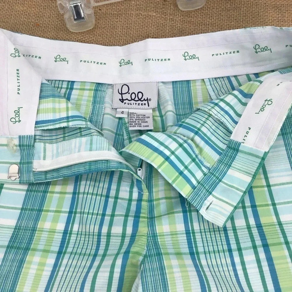 Lilly Pulitzer Vintage Women’s Plaid Shorts - Picture 5 of 7